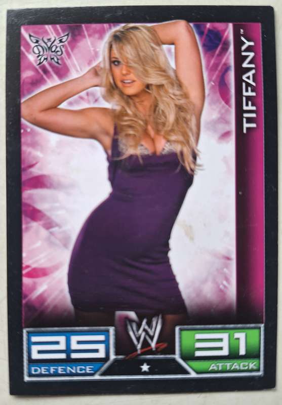 WWE Topps slam attax DIVA Tiffany