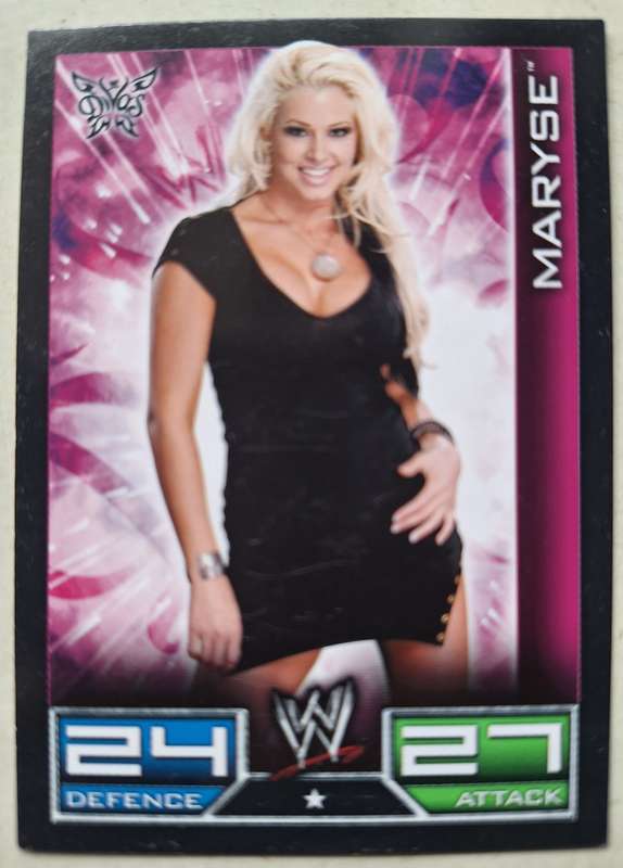 WWE Topps slam attax DIVA Maryse