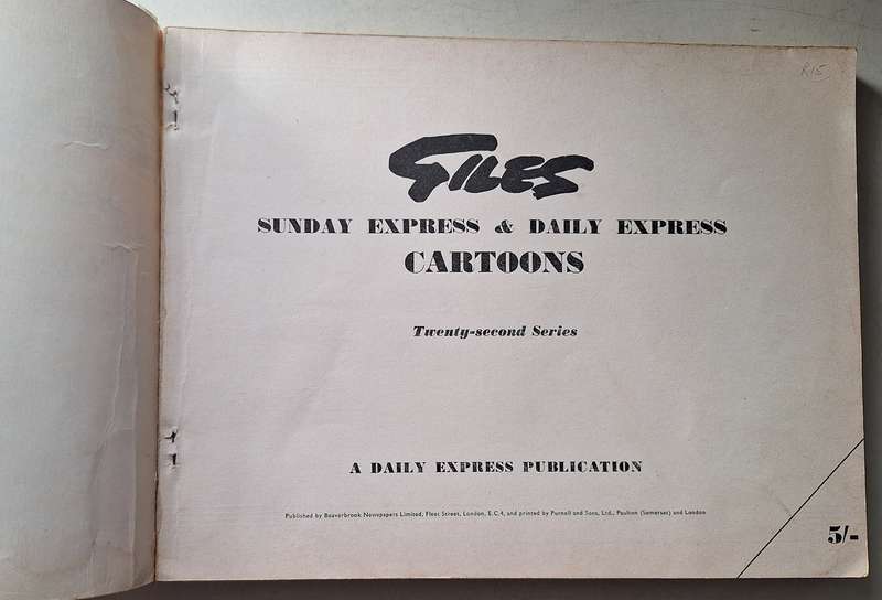 Giles Sunday Express & Daily Express cartoons Twenty-second series