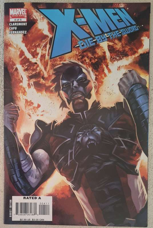 X-Men die by the sword #4 (2008)