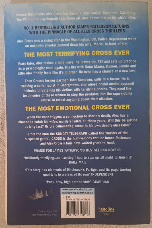 Cross by James Patterson
