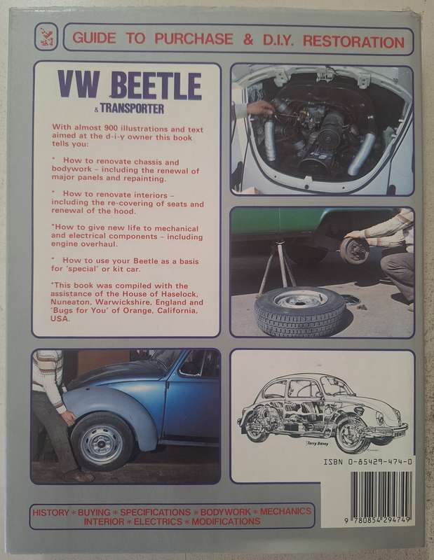 Guide to Purchase & D.I.Y. restoration of the VW Beetle & Transporter