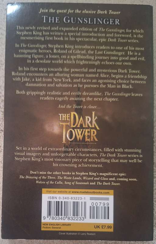 The Dark Tower: The Gunslinger by Stephen King