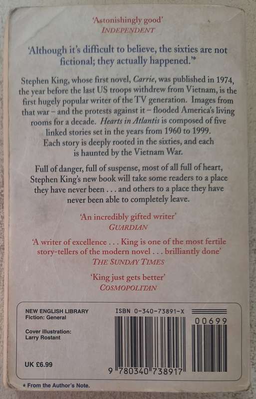 Hearts in Atlantis by Stephen King