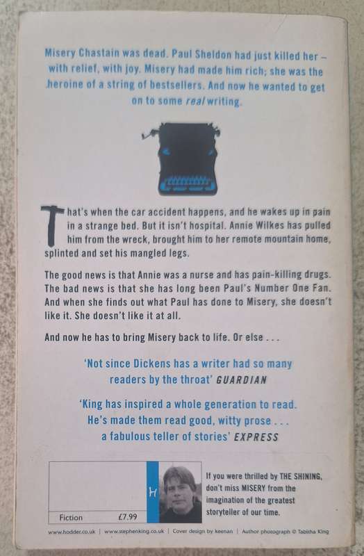 Misery by Stephen King