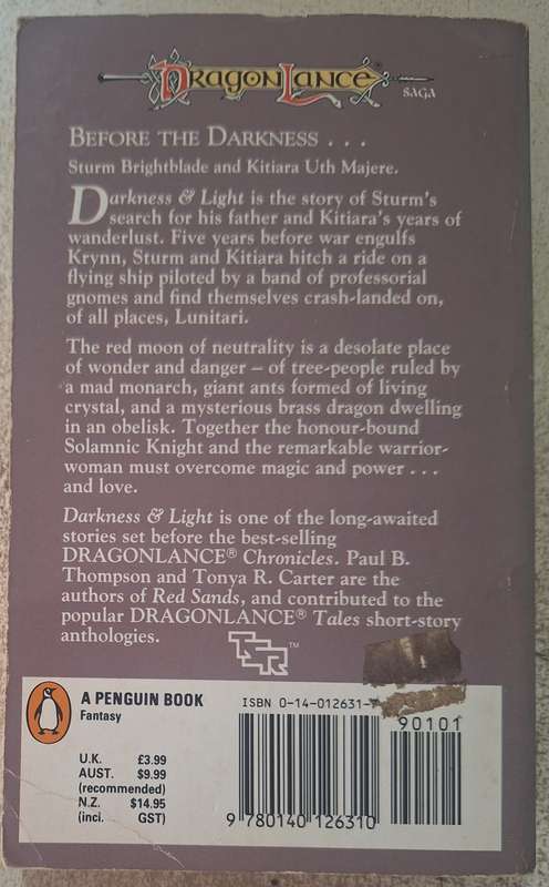DragonLance: Darkness & Light