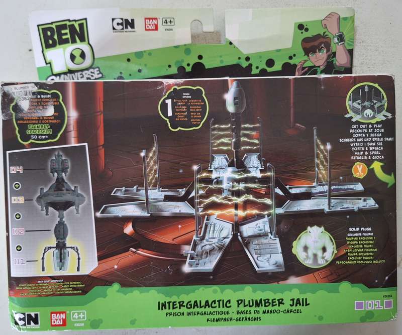 Ben 10 Intergalactic Plumber Training Jail