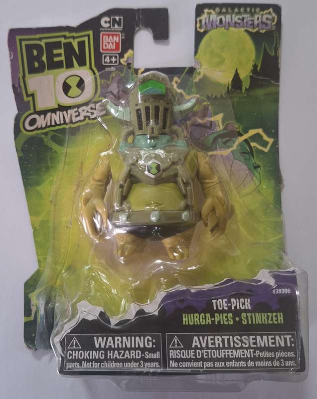 Ben 10 Omniverse Galactic Monsters Toe-Pick