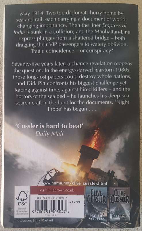 Night Probe! by Clive Cussler