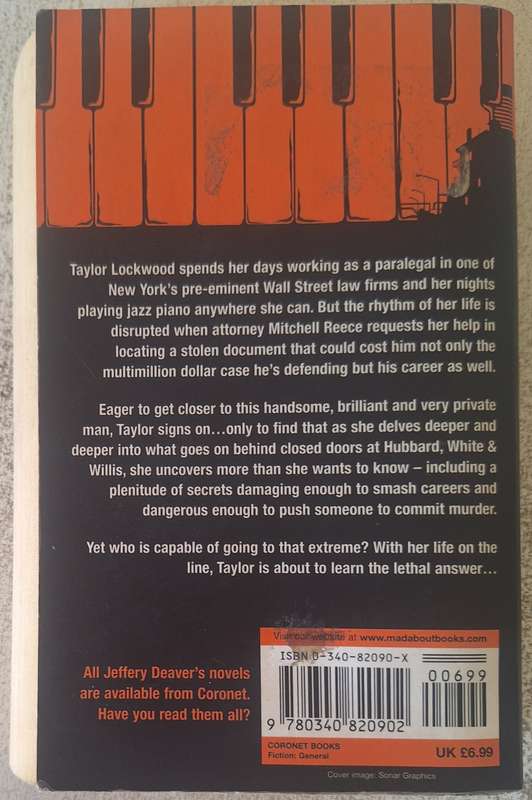 Mistress of Justice by Jeffery Deaver