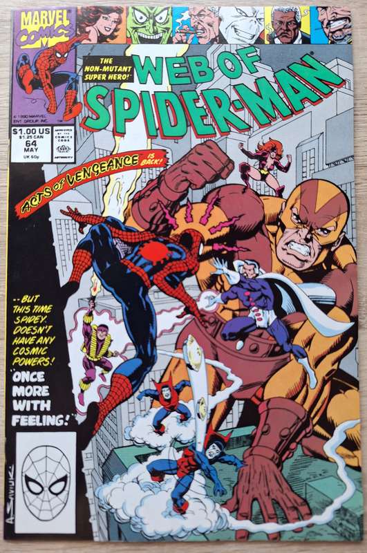 Web of Spider-man #64 (1990)