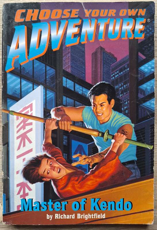 Choose Your Own Adventures Master Of Kendo by Richard Brightfield