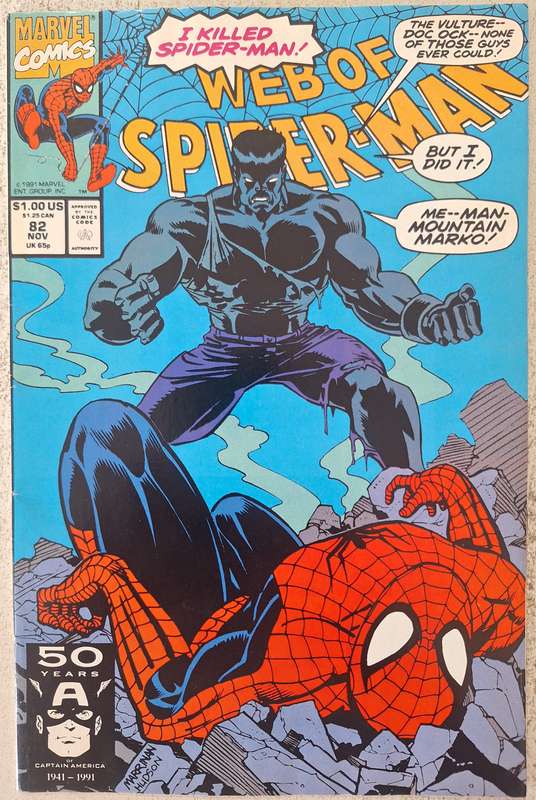 Web of Spider-man #82 (1991)