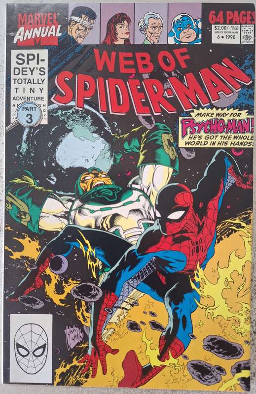 Web of Spider-man annual #6 (1990)