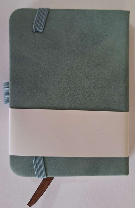 Pale Green journal 98 pages A7 size