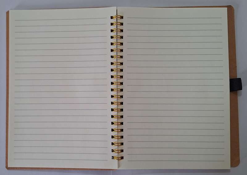 Red journal 80 pages A5 size