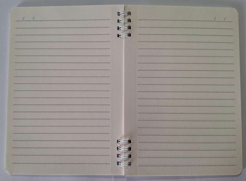 Blue and White journal 60 pages A5 size