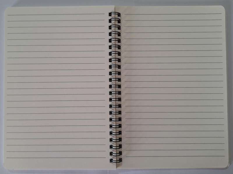 Blue and White journal 80 pages A5 size