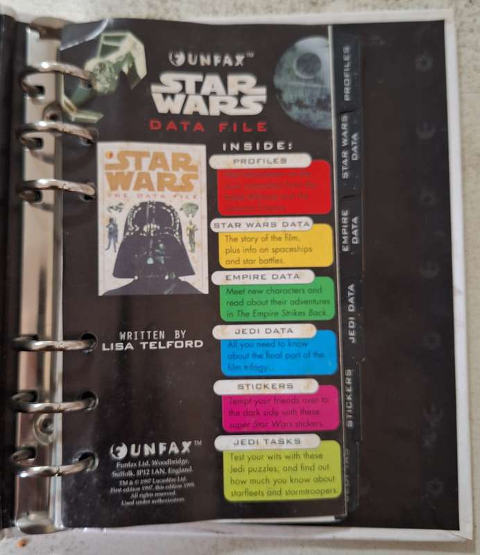 Star Wars The Data files