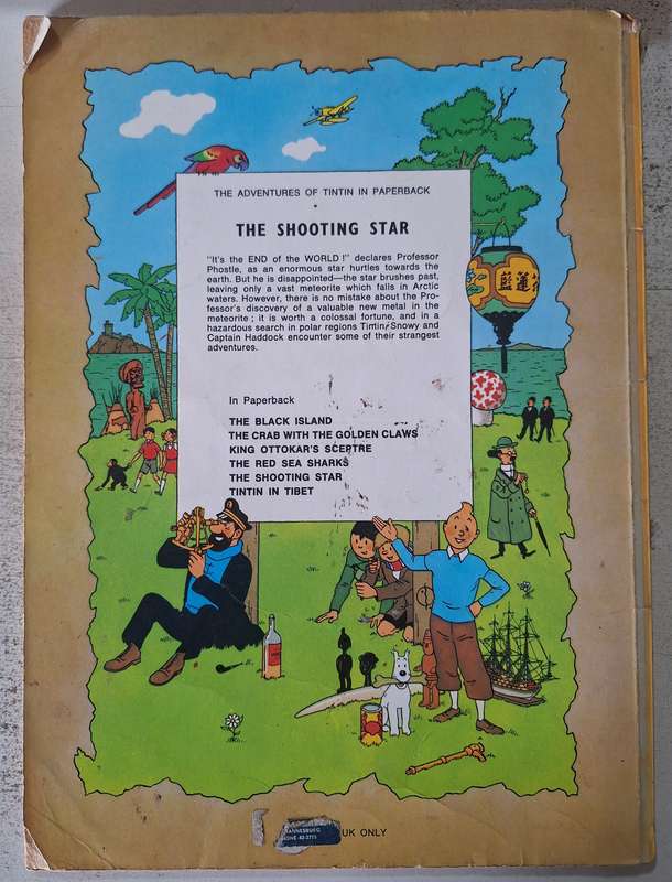 The adventures of Tintin: The Shooting Star
