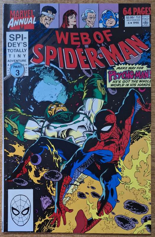 Web of Spider-man annual #6 (1990)