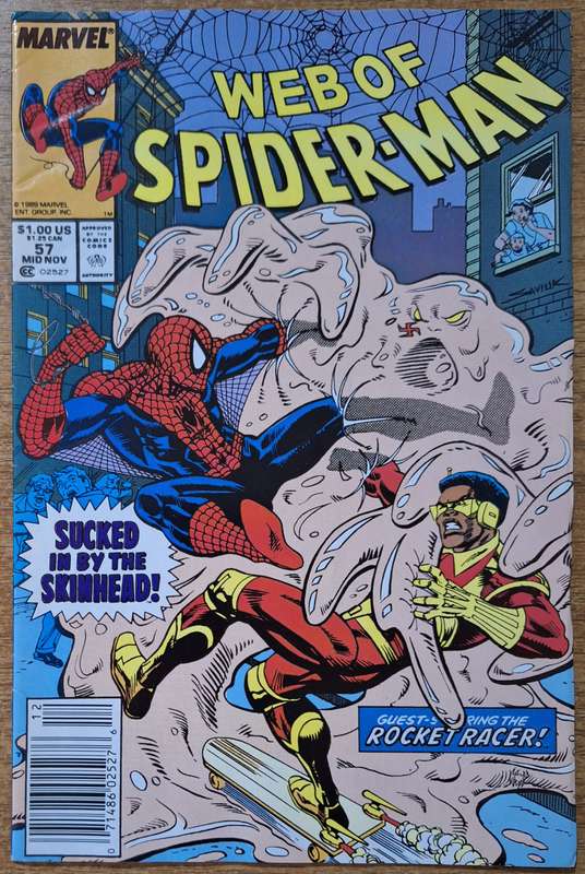 Web of Spider-man #57 (1989)