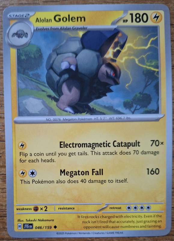 Pokemon Journey Together - Alolan Golem