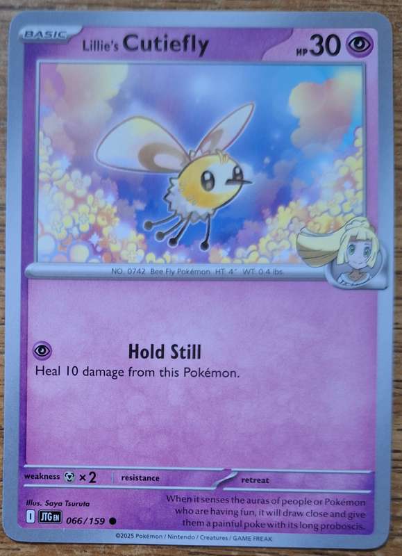 Pokemon Journey Together - Lillie's Cutiefly