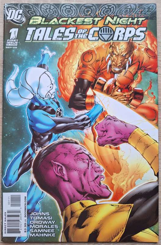 Blackest Night: Tales of the Corps #1 (2009)