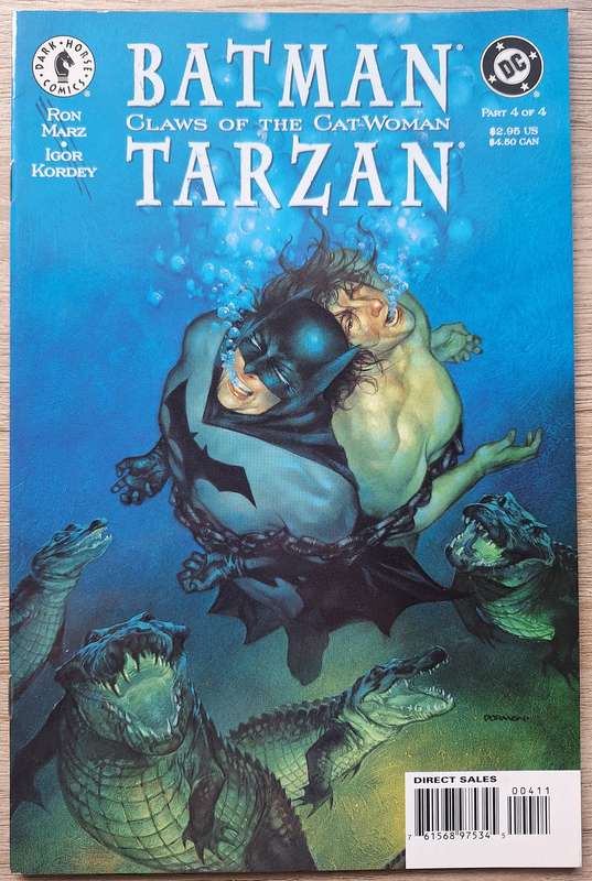 Batman/ Tarzan: Claws of the Catwoman #4 (1999)