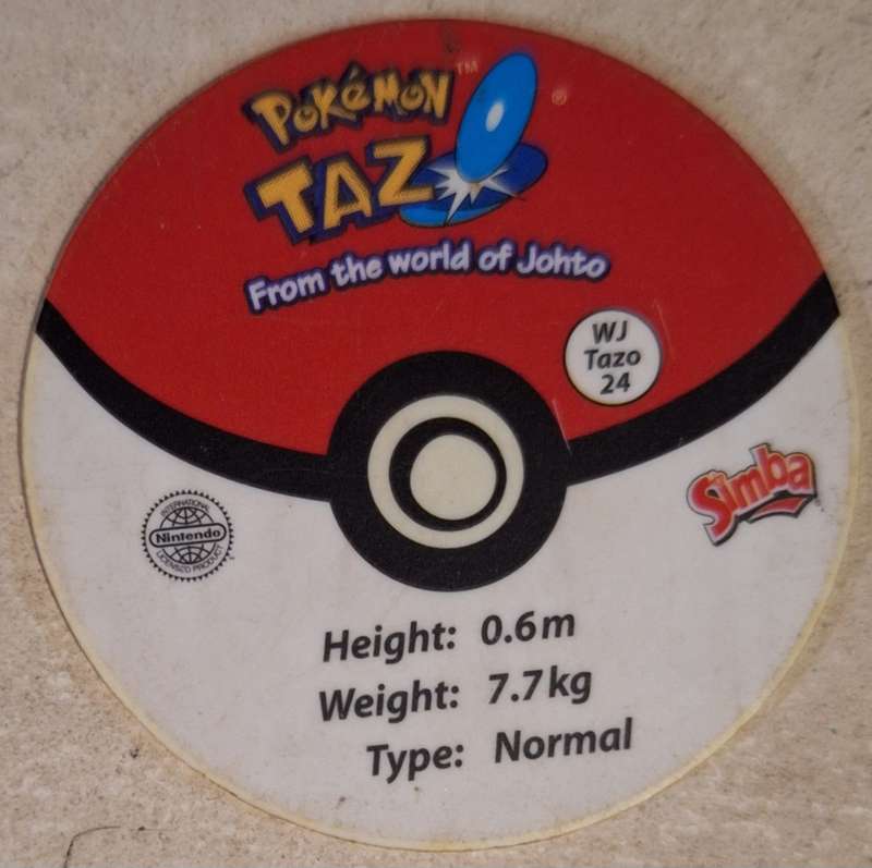 Pokemon Tazo Snubbull