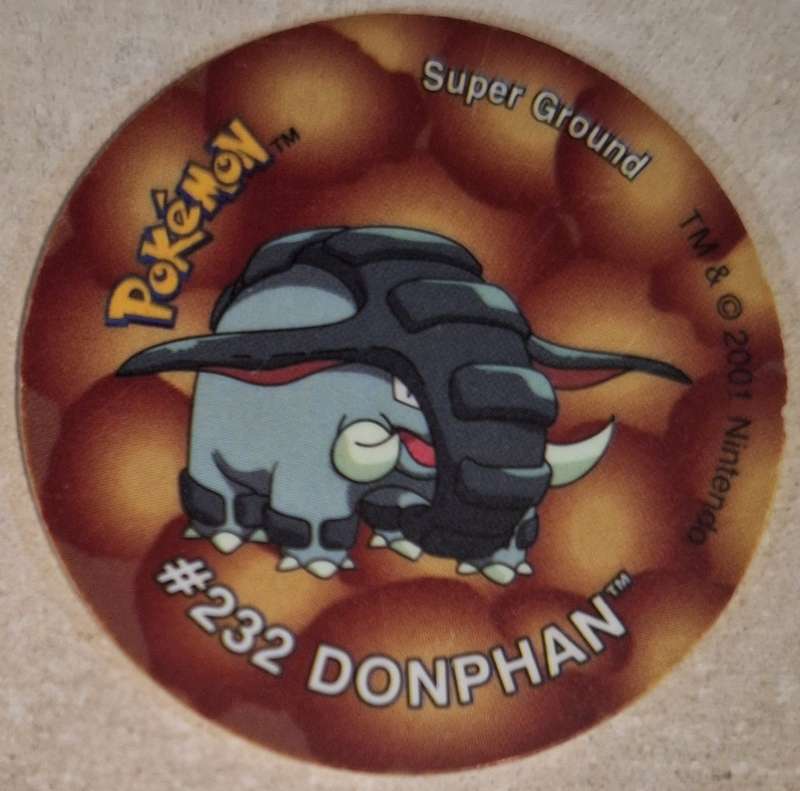 Pokemon Tazo Donphan