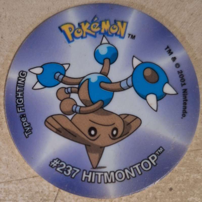 Pokemon Tazo Hitmontop