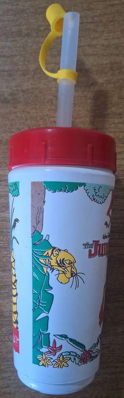 The Jungle book vintage plastic cup