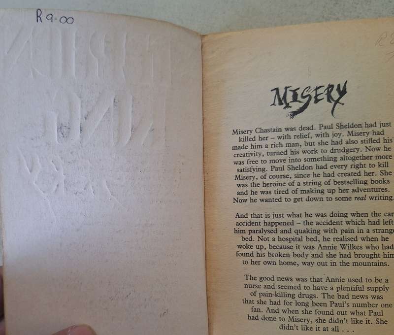 Misery by Stephen King
