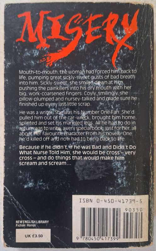 Misery by Stephen King