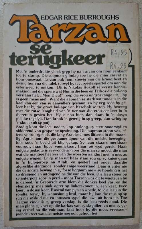 Tarzan se terugkeer