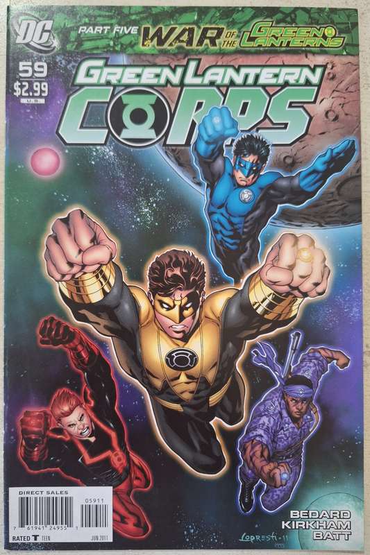 Green Lantern Corps #59 (2011)