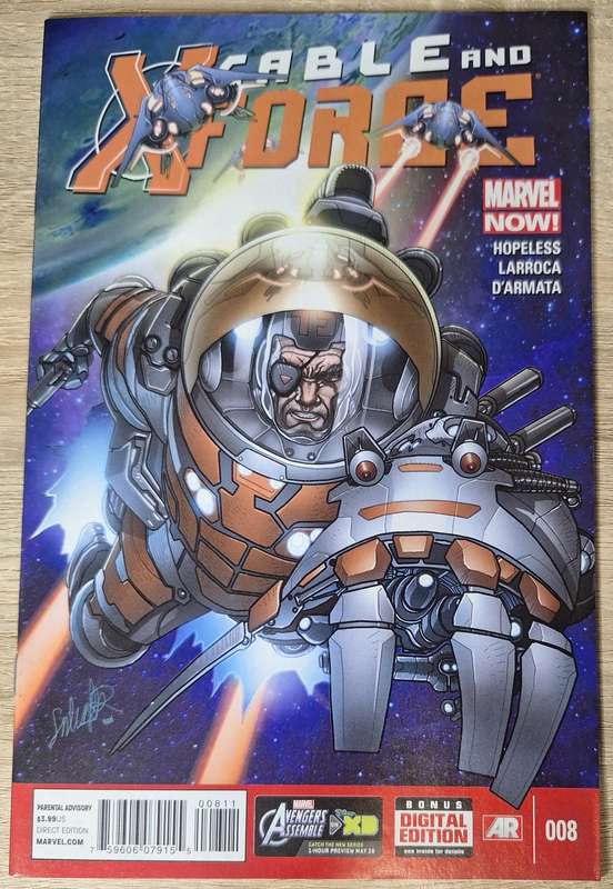 Cable and X-force #8 (2013)