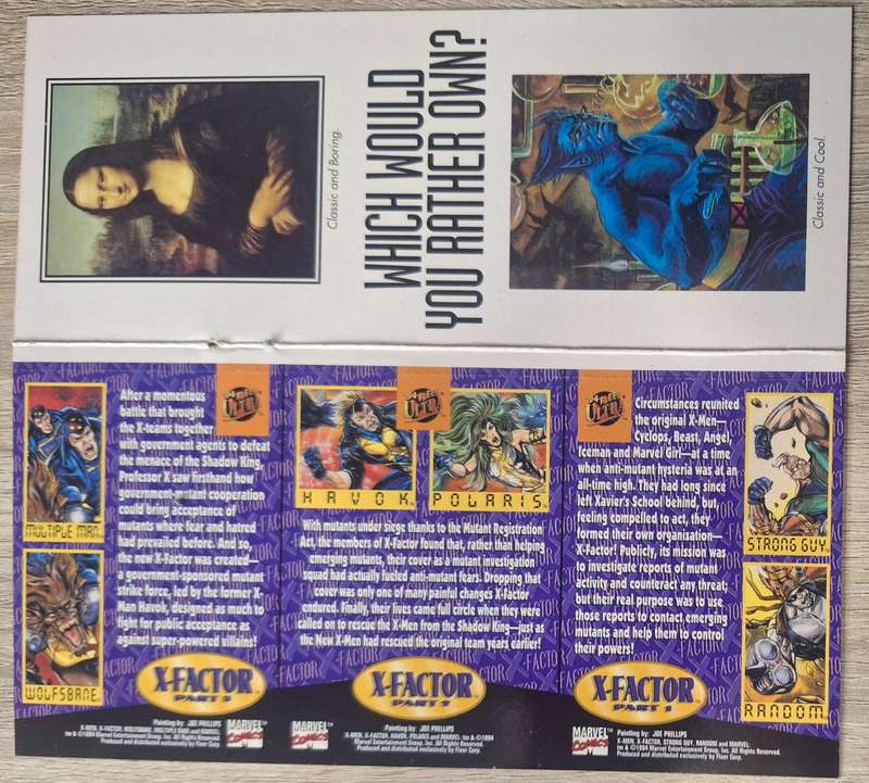 1994 Fleer Ultra cards (3 uncut cards)
