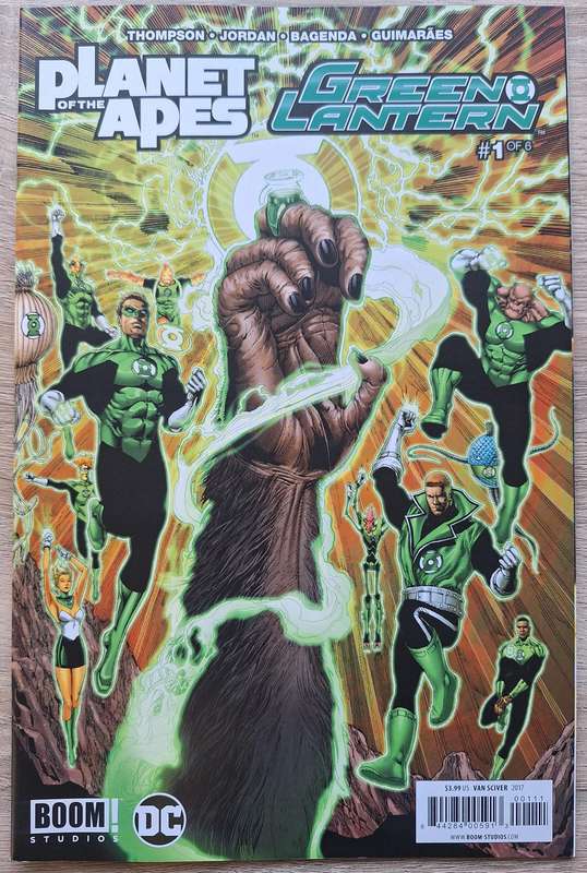 Planet of the Apes/ Green Lantern #1 (2017)