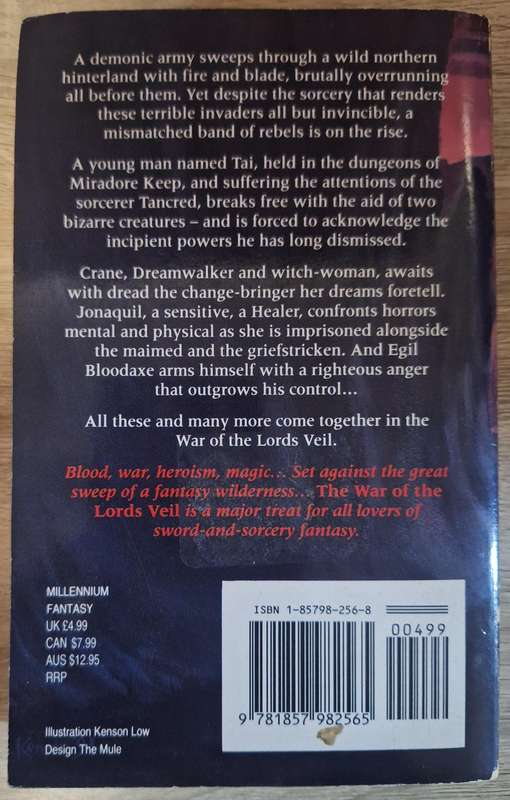 The war of the Lords veil by Adam Nichols