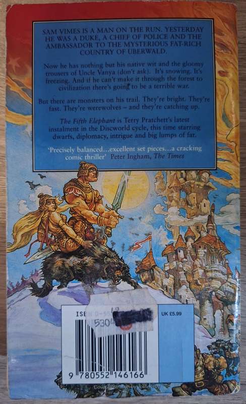 The Fifth Elephant by Terry Pratchett