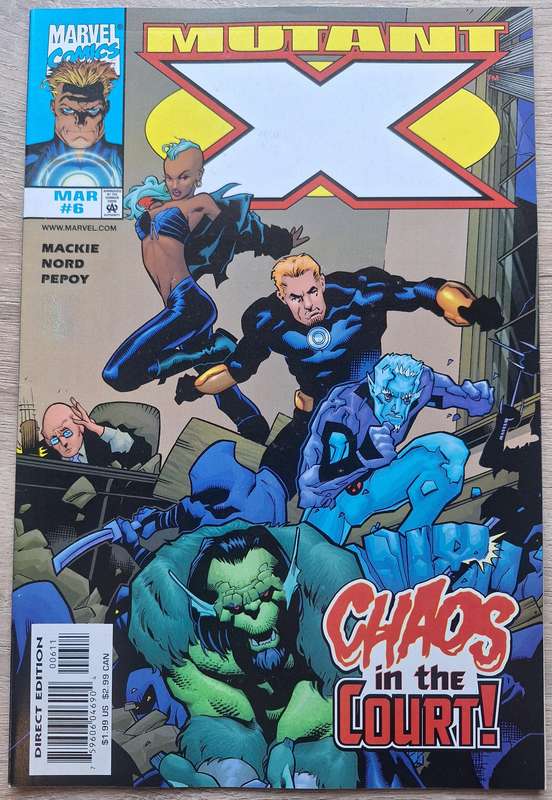 Mutant X #6 (1999)