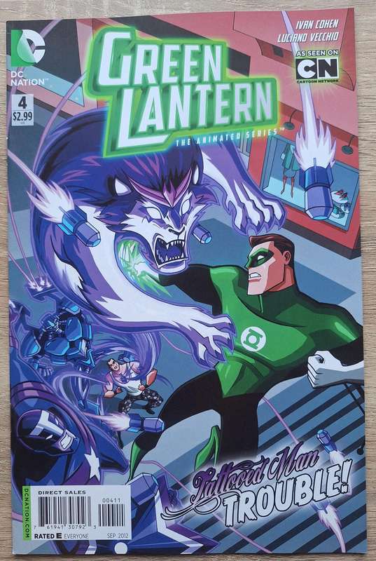 Green Lantern the animated series #4 (2012)