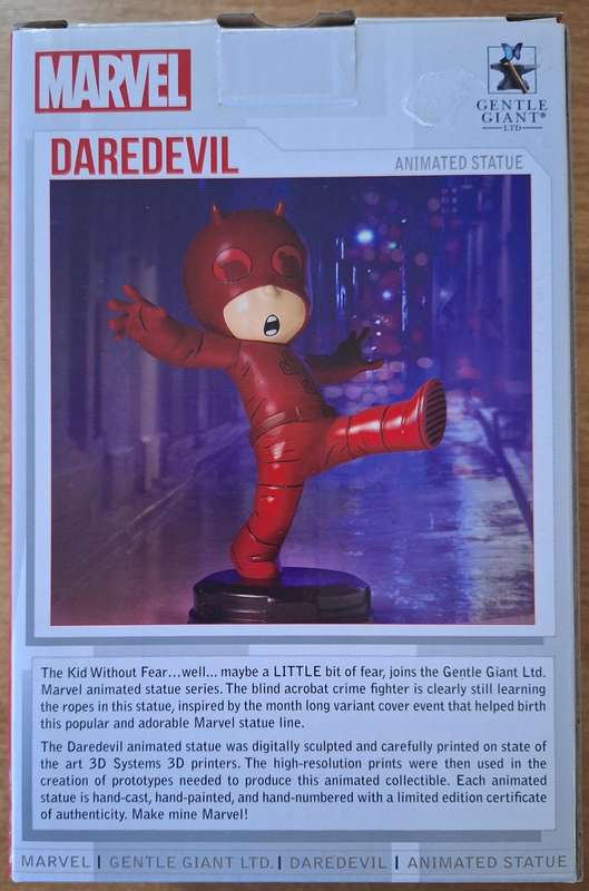 Gentle Giant Daredevil statue 11cm tall