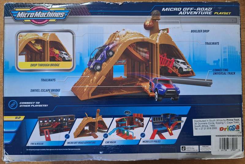 Micro Machines Off-road adventure playset