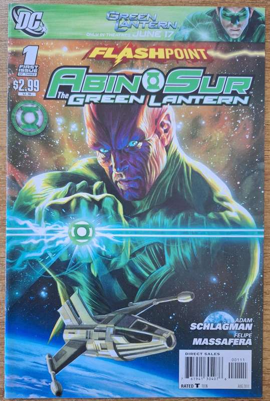 Flashpoint: Abin Sur the Green Lantern #1 (2011)