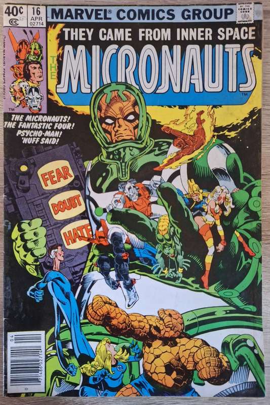 Micronauts #16 (1980)