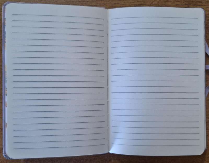 Lilac Butterfly journal 80 pages A5 size